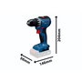 Bosch GSR 18V-52 Atornillador y Taladro Inalámbrico en L-BOXX
