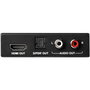StarTech HD202A Extractor de Audio HDMI 4K 60Hz con Salida Toslink Óptica y RCA, HDR, Compatible con HDMI 2.0 y HDCP