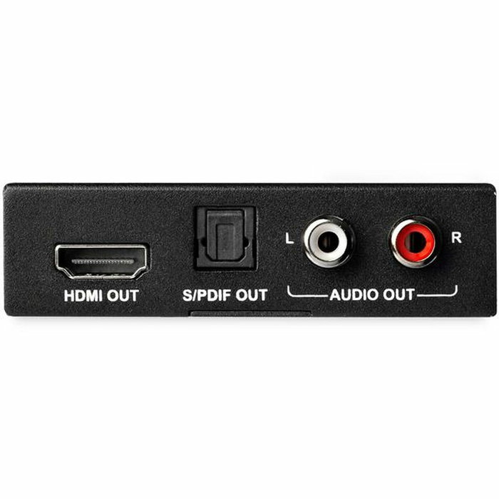 StarTech Extractor de audio HDMI 4K 60Hz HD202A con salida Toslink y RCA