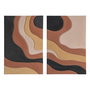 Cuadro Abstracto 2/M Dm Decoración 80 X 5,50 X 120 cm (Set de 2)