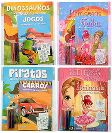 DIVERTE-TE A COLORIR, VV.AA. - GIRASSOL EDIÇOES