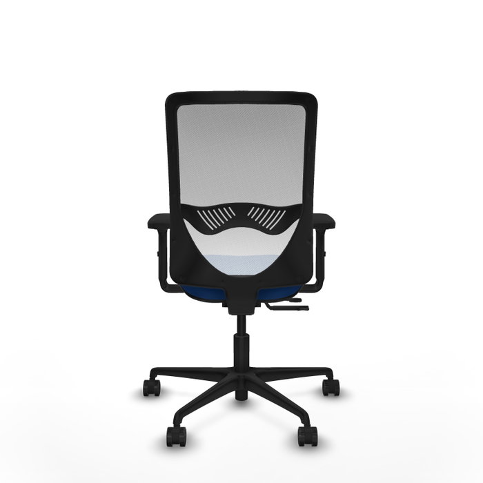 PIQUERAS Y CRESPO Silla de oficina Zulema con mecanismo Sincro/Traslack, Azul y Blanco PIQUERAS Y CRESPO Silla de oficina Zulema con mecanismo Sincro/Traslack, Azul y Blanco