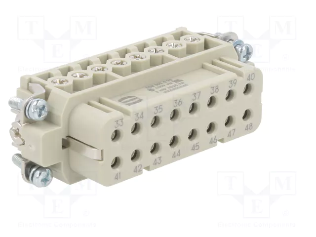 HARTING Han® A Conector HDC hembra 16A 16+PE