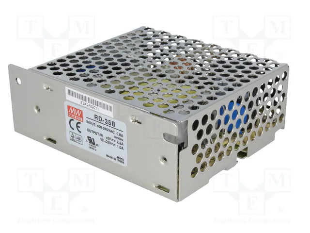 MEAN WELL RD-35B Fuente de alimentación de 35W MEAN WELL RD-35B Fuente de alimentación de 35W