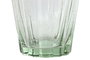 DKD Home Decor Set de 6 Vasos de Cristal Bubbles Garbo Verde 280ml