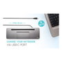 I-tec Metal C31FLATPRO100 Docking Station 4K con Cargador 100W Gris