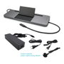 I-tec Metal C31FLATPRO100 Docking Station 4K con Cargador 100W Gris