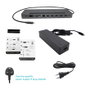 I-tec Metal C31FLATPRO100 Docking Station 4K con Cargador 100W Gris