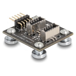 DeLOCK 67176 Adaptador de USB header de 9 pines a 2 x USB Type-E Key A con cable de 30 cm