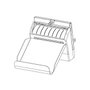 Zebra P1037974-069 Cortador para Impresora de Etiquetas ZT200