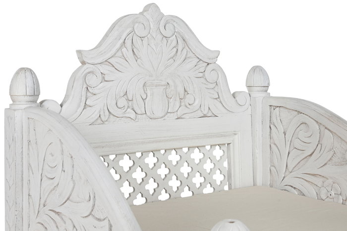 DKD Home Decor Sillón 77 x 90 x 73 cm Mango Poliéster
