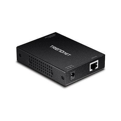 TRENDnet TPE-117GI Inyector Ultra PoE+ Gigabit, 60W, IEEE 802.3bt, 10/100/1000 Mbps, Negro TRENDnet TPE-117GI Inyector Ultra PoE+ Gigabit, 60W, IEEE 802.3bt, 10/100/1000 Mbps, Negro