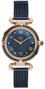 GC Reloj Y58008L7MF con correa azul y caja rosa
