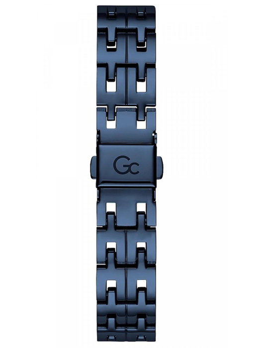 GC Reloj Y58008L7MF con correa azul y caja rosa