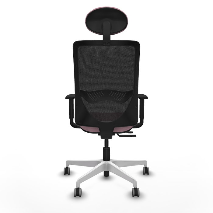 PIQUERAS Y CRESPO Silla de Oficina Zulema Rosa y Negro con Mecanismo Sincro/Traslack PIQUERAS Y CRESPO Silla de Oficina Zulema Rosa y Negro con Mecanismo Sincro/Traslack