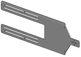 Ergonomic Solutions Soporte horizontal para quiosco de 15 a 22 pulgadas