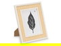 Giftdecor Portafotos Natural Cuerda Madera MDF y Vidrio Blanco y Natural 15 x 20 cm (Set de 12)
