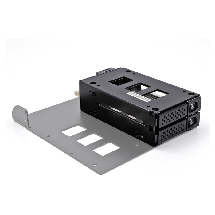 DeLOCK Slim Bay Wechselrahmen para 2 x 2.5″ U.2 NVMe SSD con marco de 5.25″ DeLOCK Slim Bay Wechselrahmen para 2 x 2.5″ U.2 NVMe SSD con marco de 5.25″