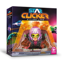 Blue Orange Juego Mesa Star Clicker, Juego de Mesa Cooperativo de Memoria y Estrategia, para 2-4 Jugadores, Idioma Español, desde 8 años