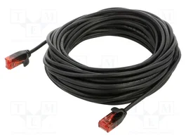 GOOBAY Patch cord Cat 6 U/UTP 10m negro