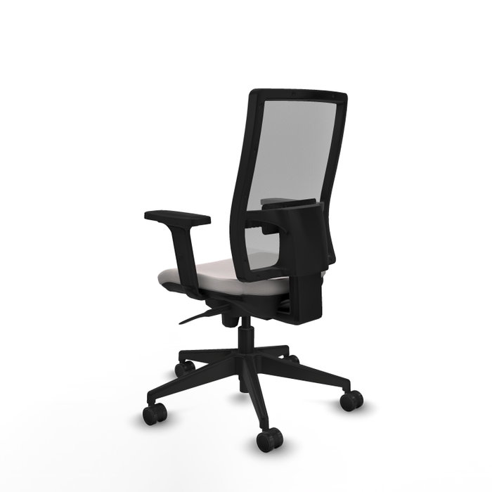 PIQUERAS Y CRESPO Silla de oficina Horna Blanco y Gris PIQUERAS Y CRESPO Silla de oficina Horna Blanco y Gris