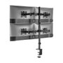 EQUIP Soporte de escritorio articulado para cuatro monitores 17-32 pulgadas