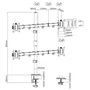 Equip 650159 Soporte de Mesa Articulado para 4 Monitores de 17"-32" con Brazos Ajustables, Inclinación, Giro, Rotación 360°, VESA 100x100, Abrazadera/Ojal, Negro