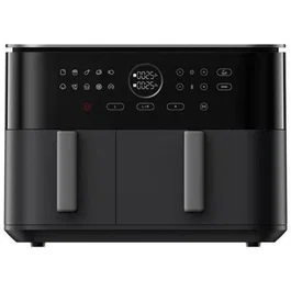 Xiaomi MAF-D1001 Freidora de Aire Doble e Independiente, 10 Litros, 2700W, 9 Programas, Cesta Extraíble, Negro