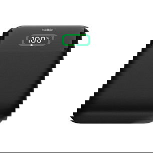 Belkin BOOST CHARGE Pro - Power Bank 20000 mAh 3-Port (2 USB-C, 1 USB-A) para Portátil y Smartphone - Negro