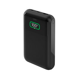 Belkin BOOST CHARGE Pro - Power Bank 20000 mAh 3-Port (2 USB-C, 1 USB-A) para Portátil y Smartphone - Negro