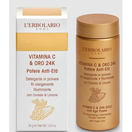 L'ERBOLARIO Vitamina C Oro Limpiadora En Polvo Iluminadora 35Gr