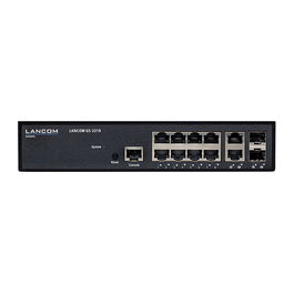 LANCOM GS-2310 M Switch Gigabit Ethernet Gestionado L2 10 Puertos + 2 SFP Montaje en Rack 1U