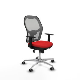 PIQUERAS Y CRESPO Silla de oficina Jorquera Rojo/Gris