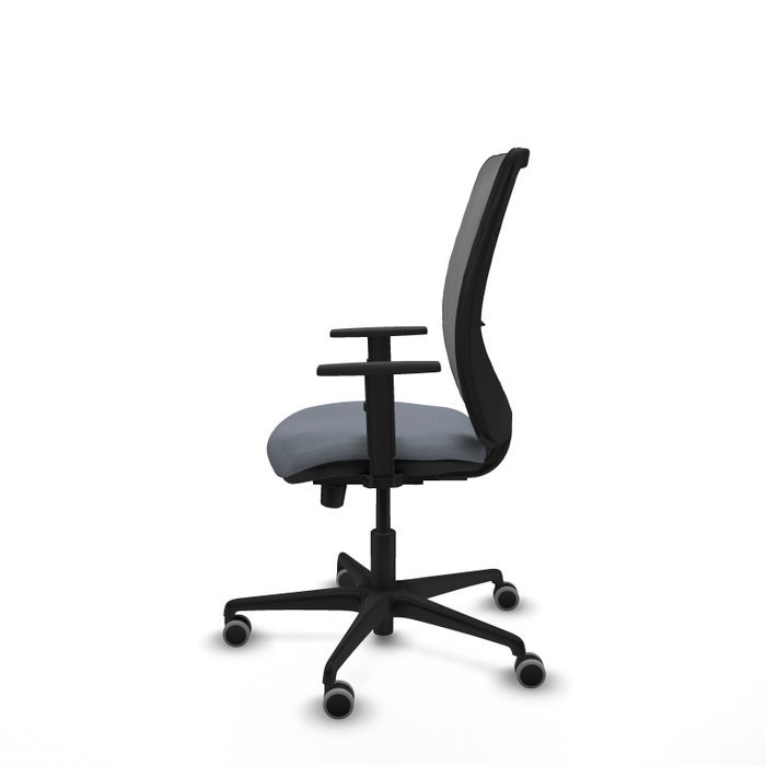 PIQUERAS Y CRESPO Silla de oficina Zulema Gris con Mecanismo Sincro/Traslack PIQUERAS Y CRESPO Silla de oficina Zulema Gris con Mecanismo Sincro/Traslack