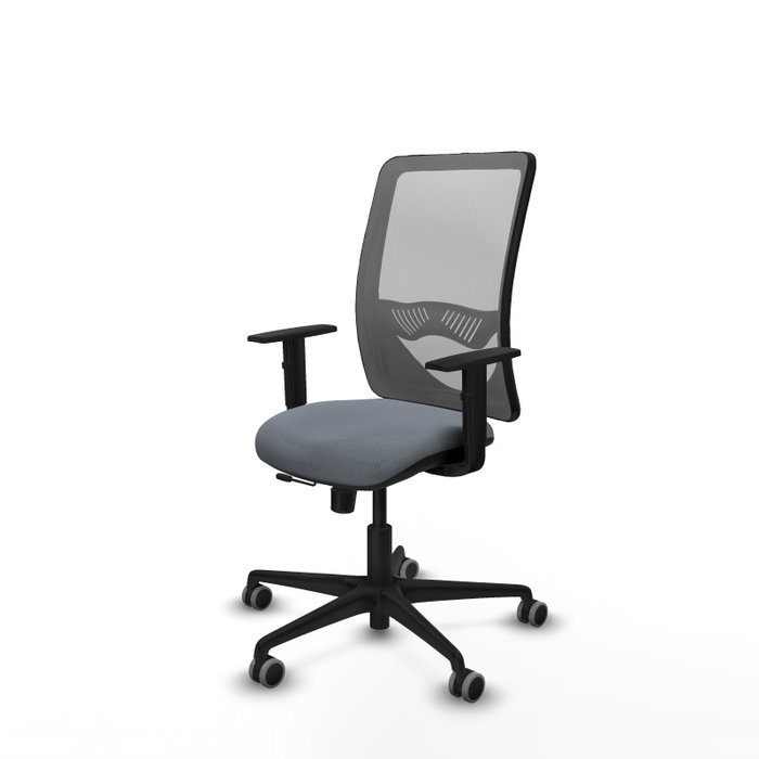 PIQUERAS Y CRESPO Silla de oficina Zulema Gris con Mecanismo Sincro/Traslack PIQUERAS Y CRESPO Silla de oficina Zulema Gris con Mecanismo Sincro/Traslack