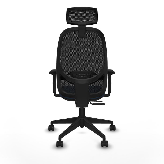 PIQUERAS Y CRESPO Silla de oficina Cilanco Azul marino y Negro PIQUERAS Y CRESPO Silla de oficina Cilanco Azul marino y Negro