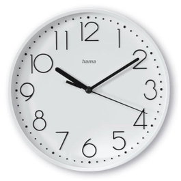 Hama Reloj de Pared Salina, Blanco