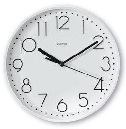 HAMA Reloj de Pared Salina, Blanco