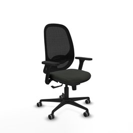 PIQUERAS Y CRESPO Silla de oficina Cilanco con mecanismo Sincro y brazos 3D