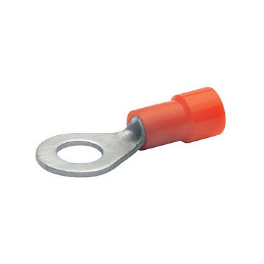 Klauke 6206 Terminal de anillo recto rojo de cobre 1 mm², 0,5 mm² Klauke 6206 Terminal de anillo recto rojo de cobre 1 mm², 0,5 mm²