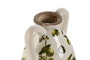 DKD Home Decor Jarrón de Gres Olivo Verde 13x13x35 cm
