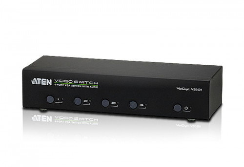 Aten VS0401 Switch VGA/Audio de 4 Puertos Aten VS0401 Switch VGA/Audio de 4 Puertos
