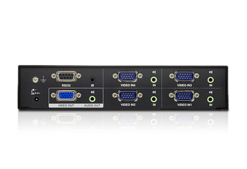 Aten VS0401 Switch VGA/Audio de 4 Puertos Aten VS0401 Switch VGA/Audio de 4 Puertos