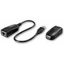 LINDY Extender USB 2.0 Cat5 Classic 42693 Negro