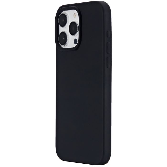 eSTUFF Funda Magnética INFINITE ROME para iPhone 13 Pro - Negra - Compatible con MagSafe, Protección contra Caídas de 2 m, Fabricada con 81% Material Reciclado