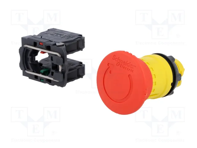 SCHNEIDER ELECTRIC Interruptor de emergencia Harmony XB5 rojo Ø22mm SCHNEIDER ELECTRIC Interruptor de emergencia Harmony XB5 rojo Ø22mm