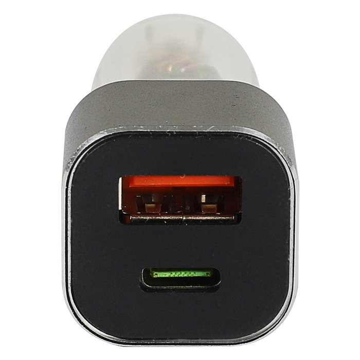 Be Mix Cargador Usb Coche Transpar. High Tech Aluminio Be Mix Cargador Usb Coche Transpar. High Tech Aluminio