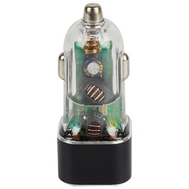 Be Mix Cargador Usb Coche Transpar. High Tech Aluminio