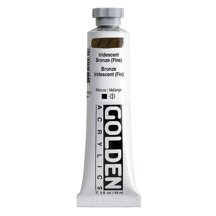 Golden Heavy Body Acrílico Iridiscente Bronce (Fino) 59 ml Golden Heavy Body Acrílico Iridiscente Bronce (Fino) 59 ml