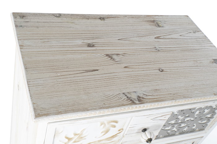 DKD Home Decor Cajonera de Madera con 5 Cajones